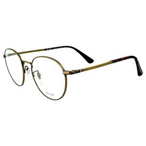 Police VPLD94  Roadie Mens Metal Eyeglass Frame 02BS Bronze Antique Gold 51-19